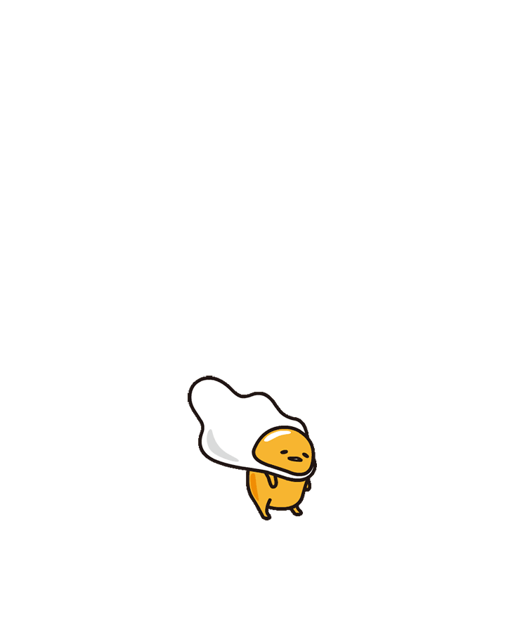 白身マント　ぐでたま アニメーション